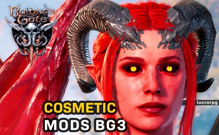 Baldur's Gate 3 Best Cosmetic Mods Top 12 - Beautiful Characters