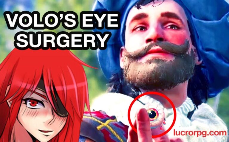 Baldur S Gate 3 Volo Truth Behind This Strange Man   Volo Eye Surgery Baldurs Gate 3 768x475 