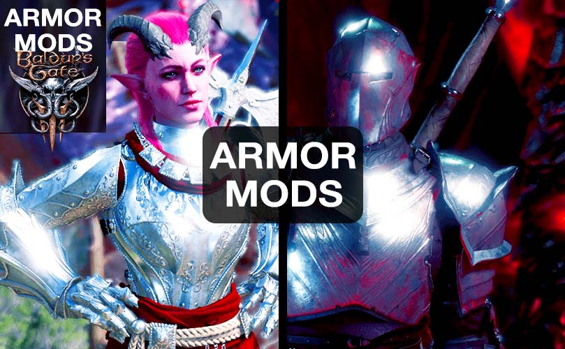 baldur's gate 3 armor mods