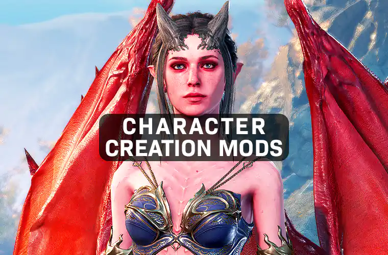 character creation screen mods baldur's gate 3