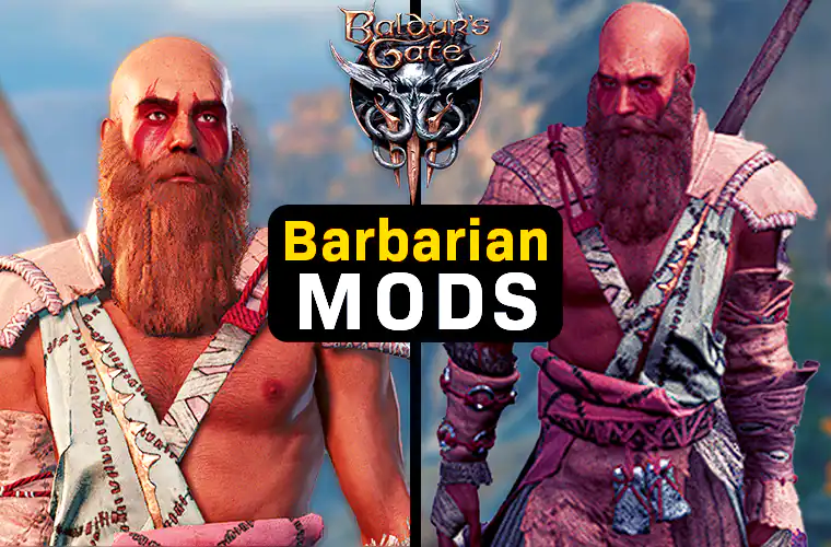 baldur's gate 3 barbarian mods
