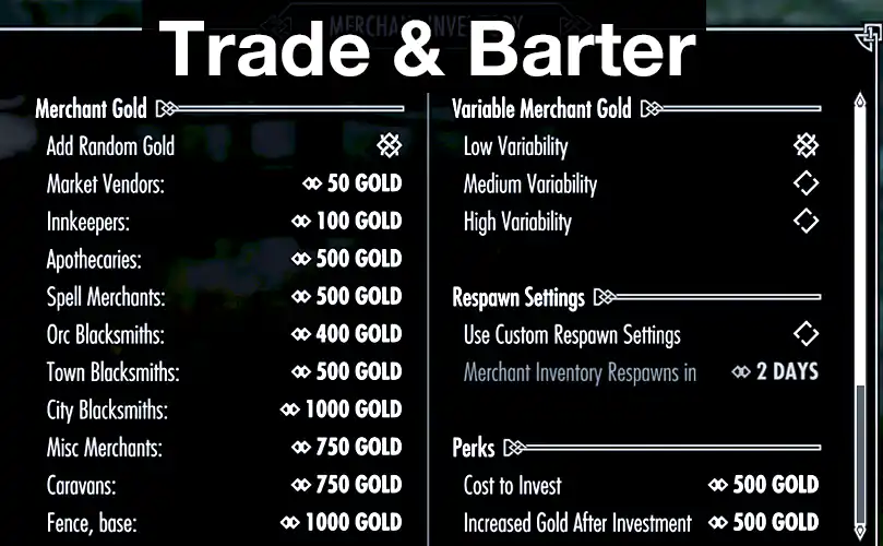 trade and barter sse
