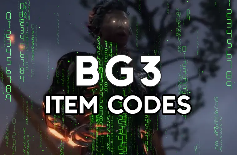 Baldur s Gate 3 Item Codes BG3 Item Code Full List