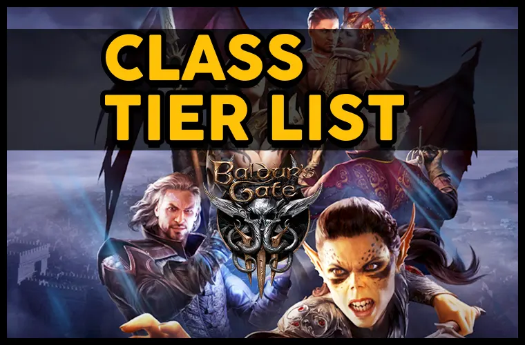 baldur's gate 3 class tier list