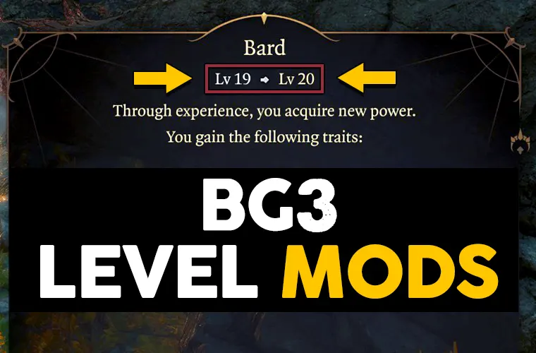 bg3 level mods