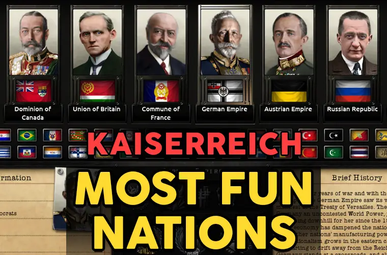 kaiserreich interesting nations