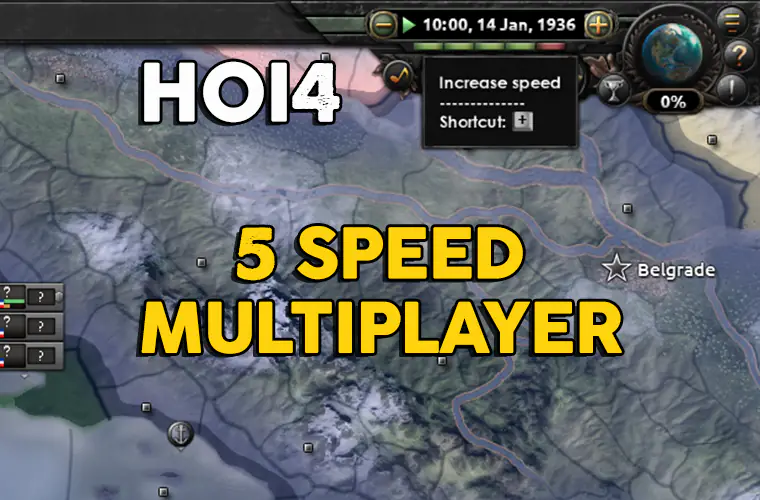 hoi4 multiplayer speed