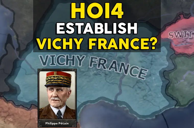 hoi4 establish vichy france