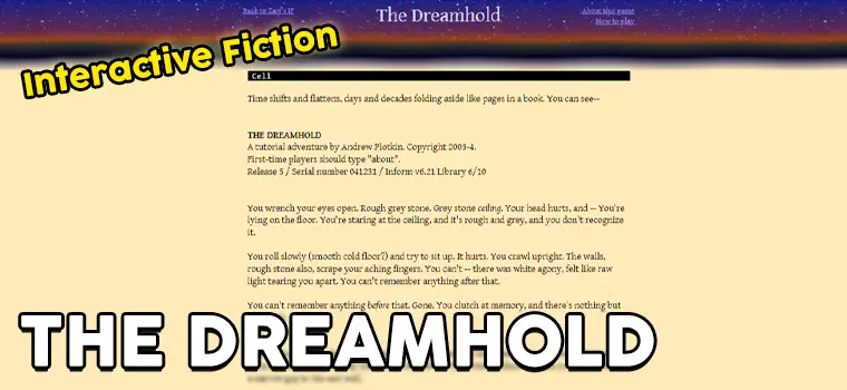interactive fiction dreamhold