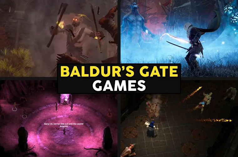 baldur's gate games