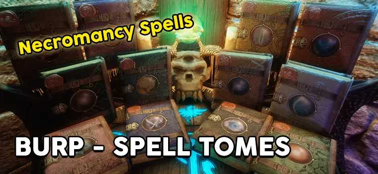 skyrim necromancy spell tomes