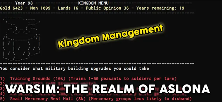 kingdom management warsim