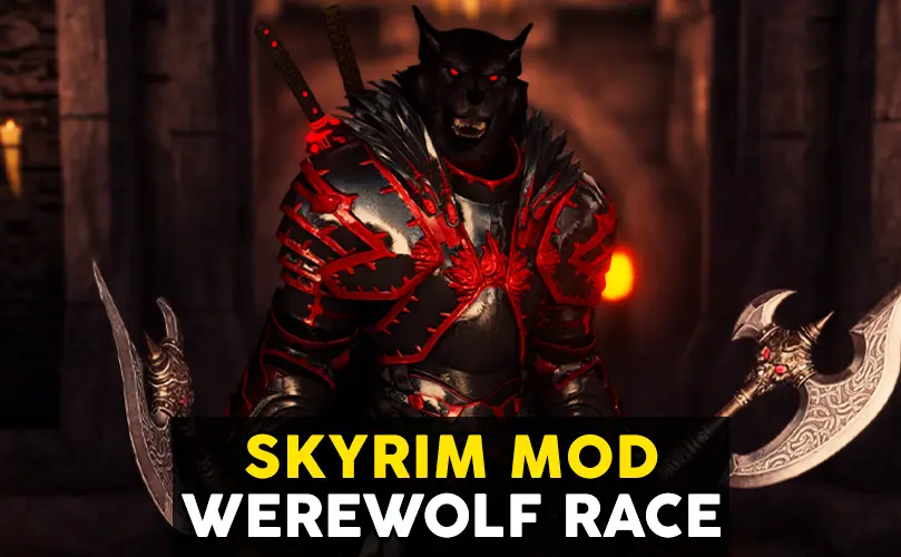 skyrim werewolf race