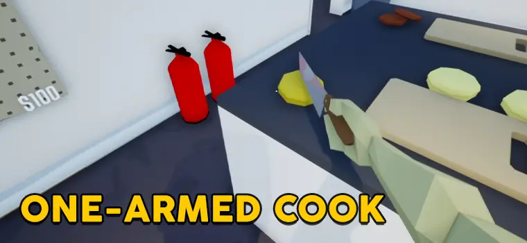 one arm cook