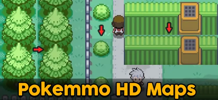 MOD'S EM POKEMMO  MELHORE O GRÁFICO DO JOGO! 