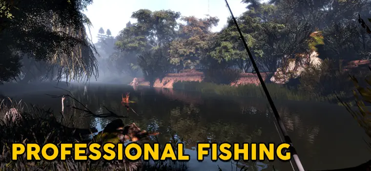 professional fishing sim