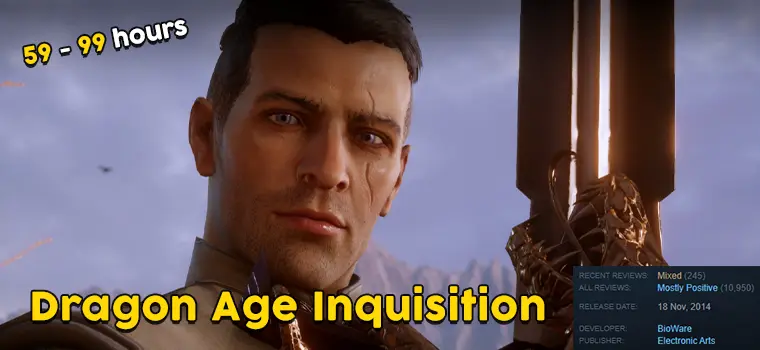how long dragon age inquisition