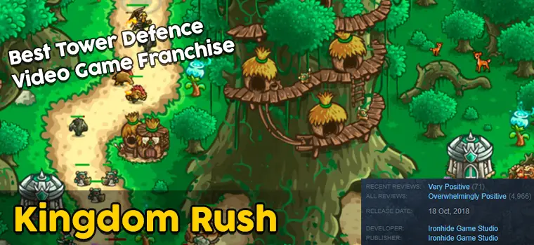 kingdom rush best tower defence