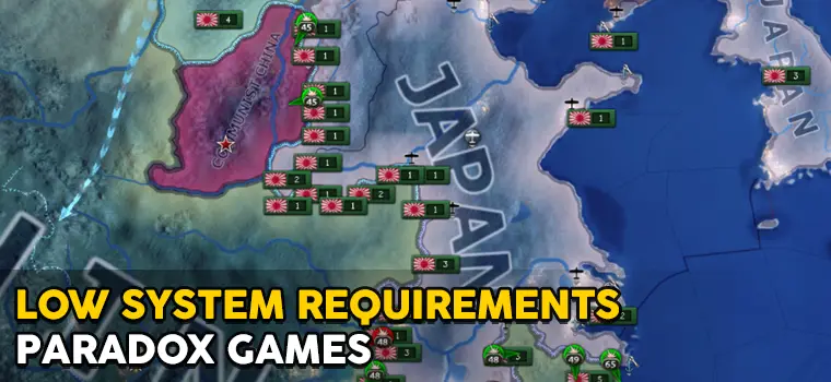 paradox games system requirements