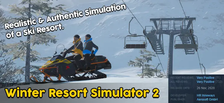 winter resort sim