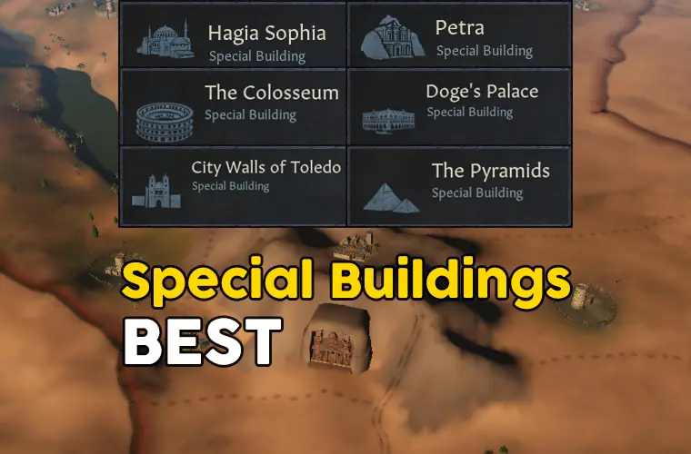 Best Unique Buildings in CK3 Special Buildings Crusader Kings 3