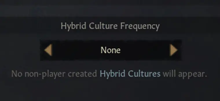 hybrid culture frequency