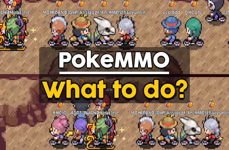 PokeMMO - Unova Gameplay of a Pokemon MMO! Part 1 