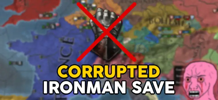 corrupt ironman save