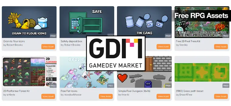 gamedev market assets