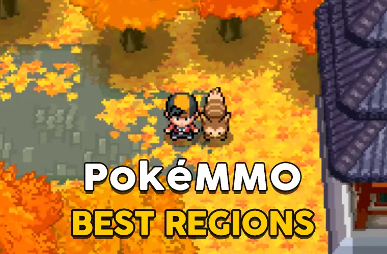 Pokemmo Best Regions - (Kanto, Hoenn, Unova, Johto, Sinnoh)