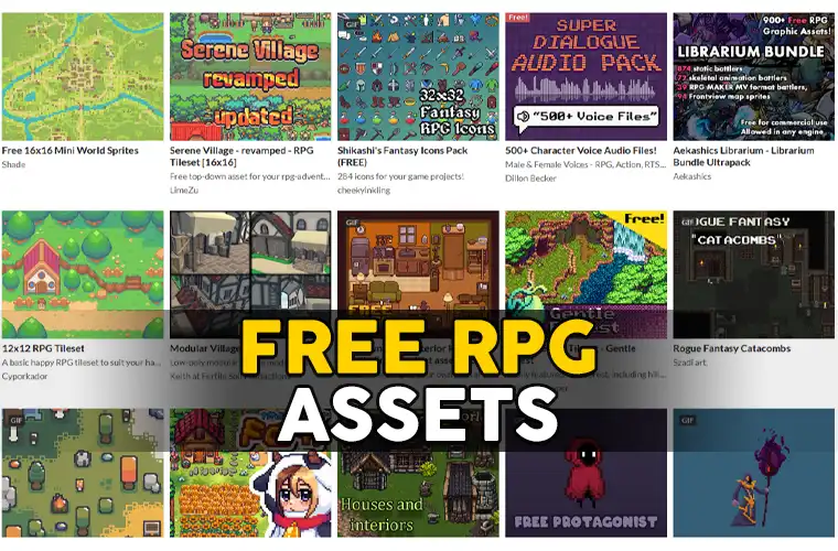 free rpg assets