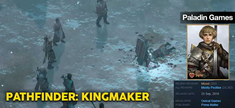 pathfinder kingmaker paladin