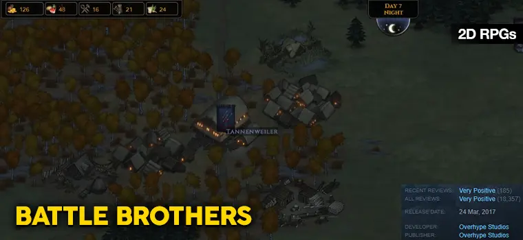 battle brothers 2d