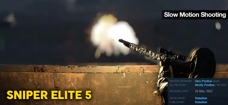 sniper elite bullet time