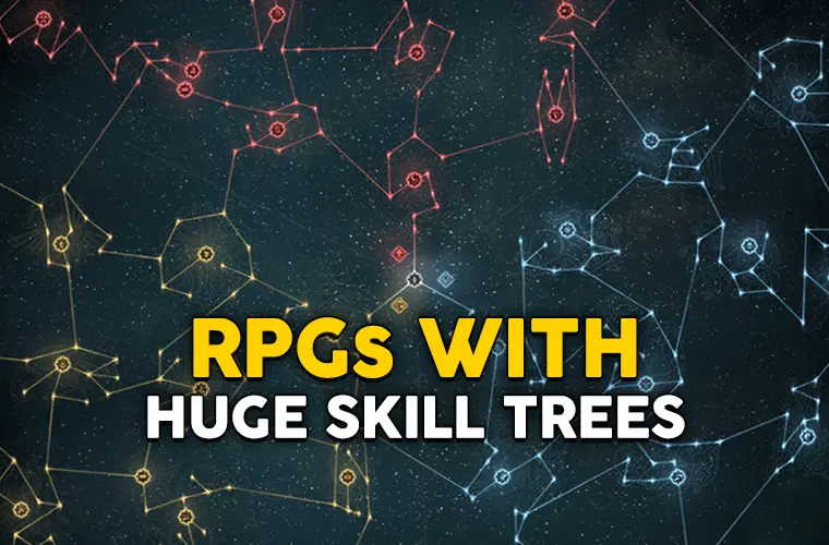 huge rpg skill trees