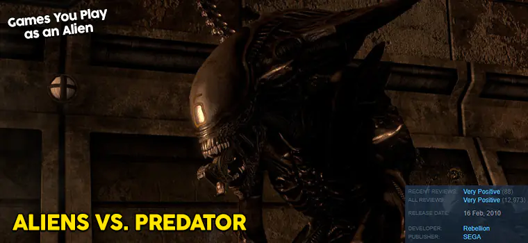 alien predator game