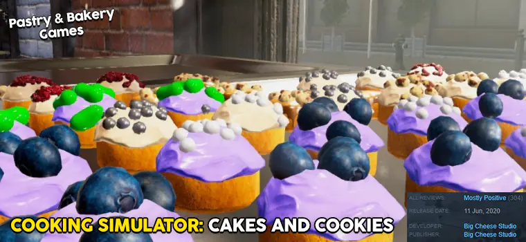cooking sim cakes cookies