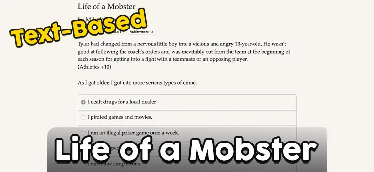 life of mobster