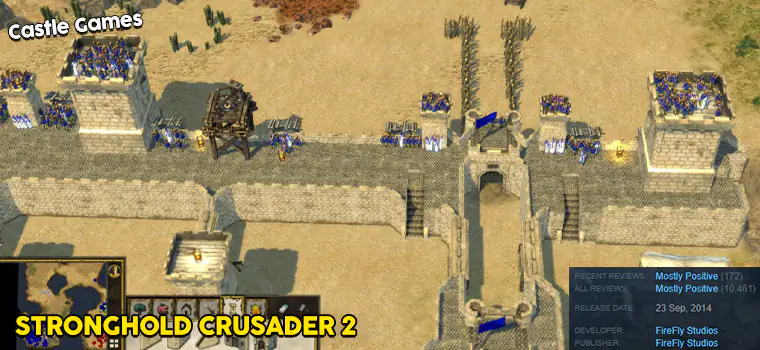 stronghold crusader castle