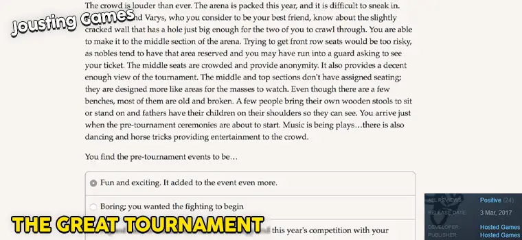 the great tournament