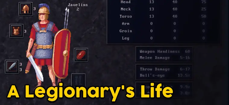 legionary's life