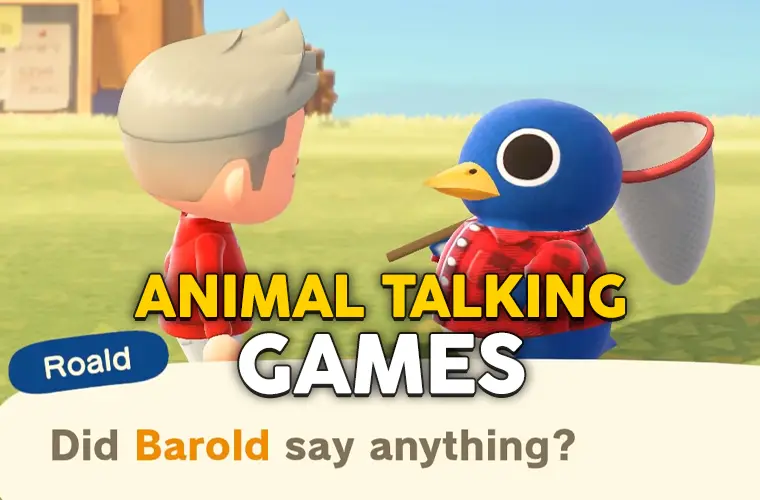 animal talking games