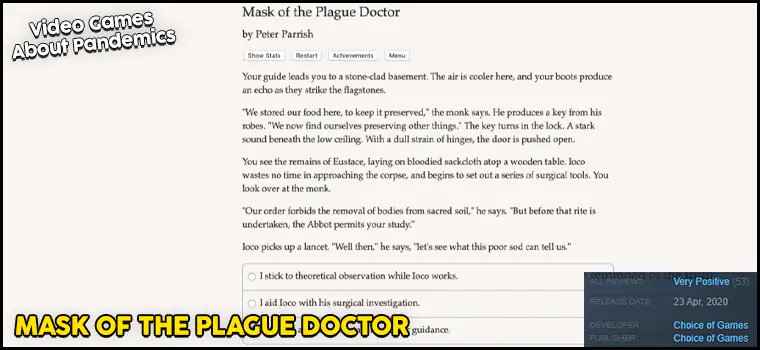 plague doctor mask