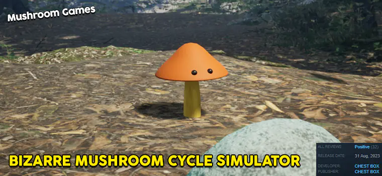 bizarre mushroom sim