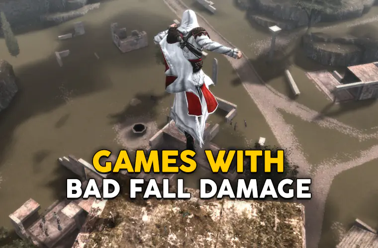 bad fall damage games
