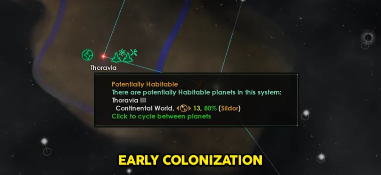 stellaris early colonization