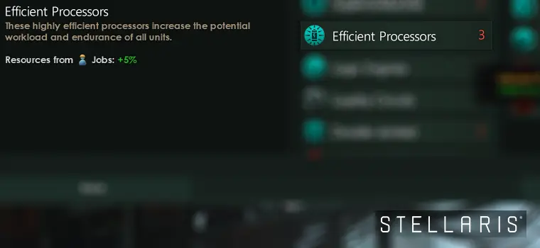stellaris efficient processor