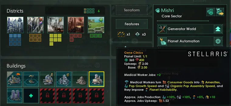 stellaris clinic