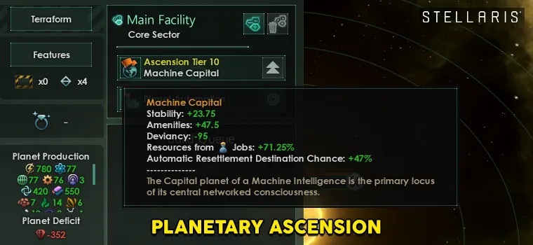 stellaris planet ascension tier