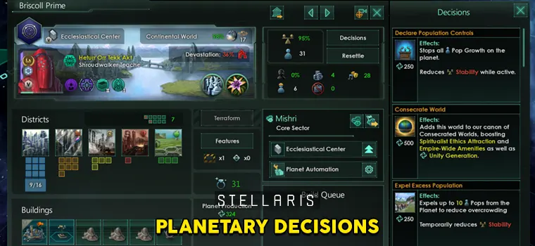 stellaris planet decisions